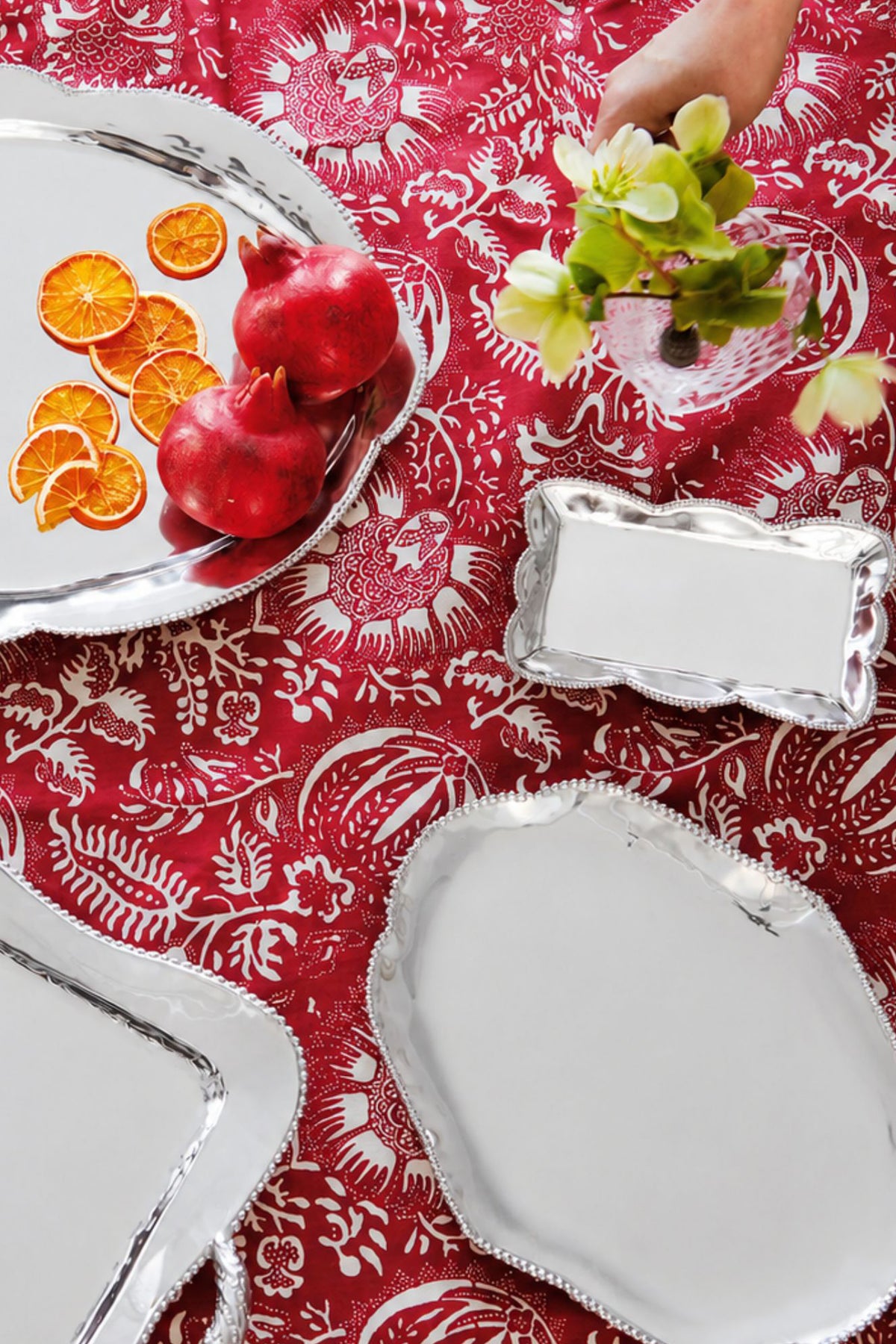 Silver Sueno Small Plate