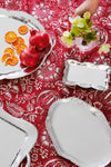 Silver Sueno Oval Platter