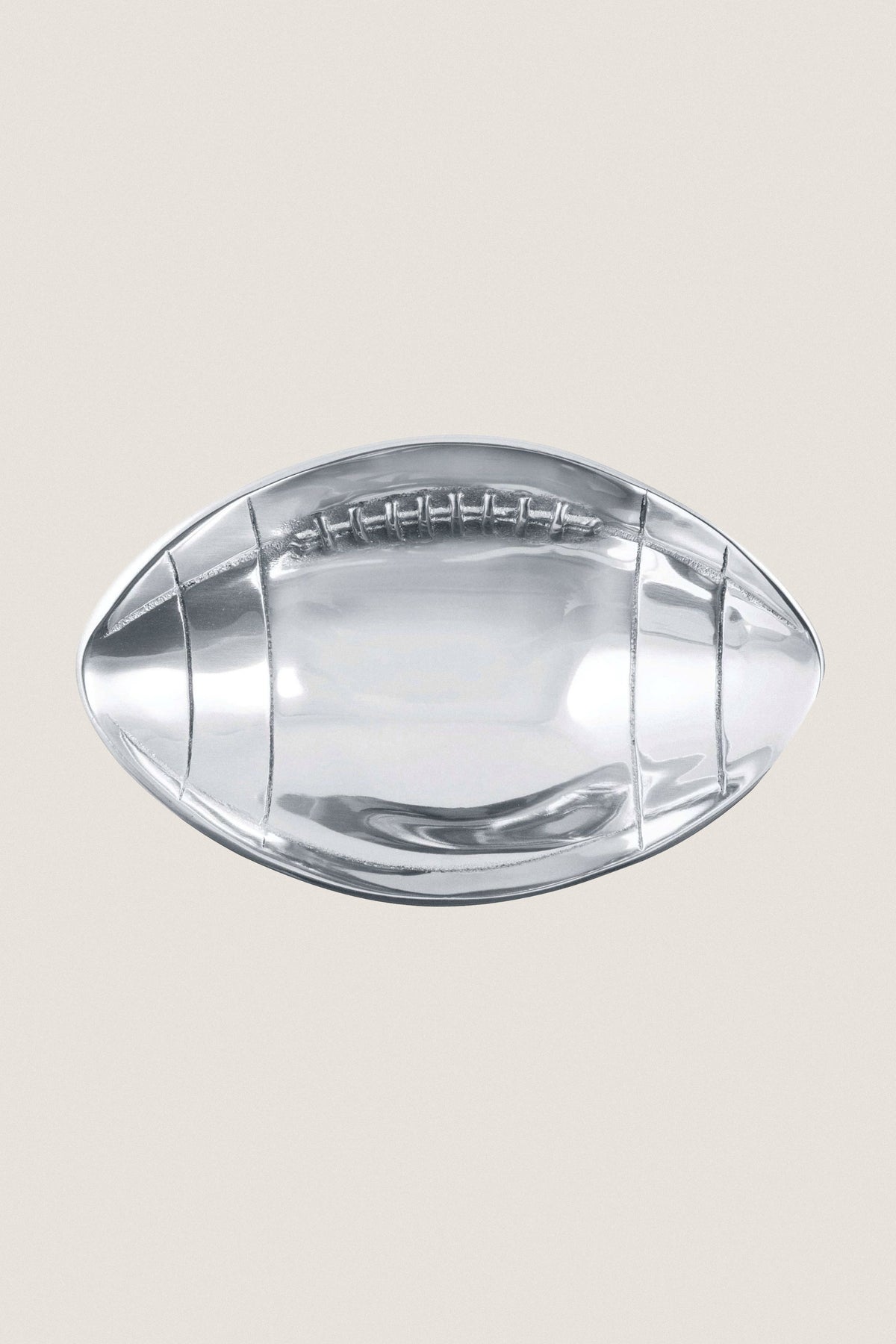 Silver Football Nut Dish