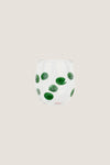 Green Stemless Wine Glass