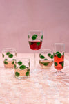 Green Stemless Wine Glass
