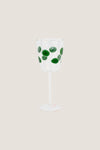 Green Wine Glass