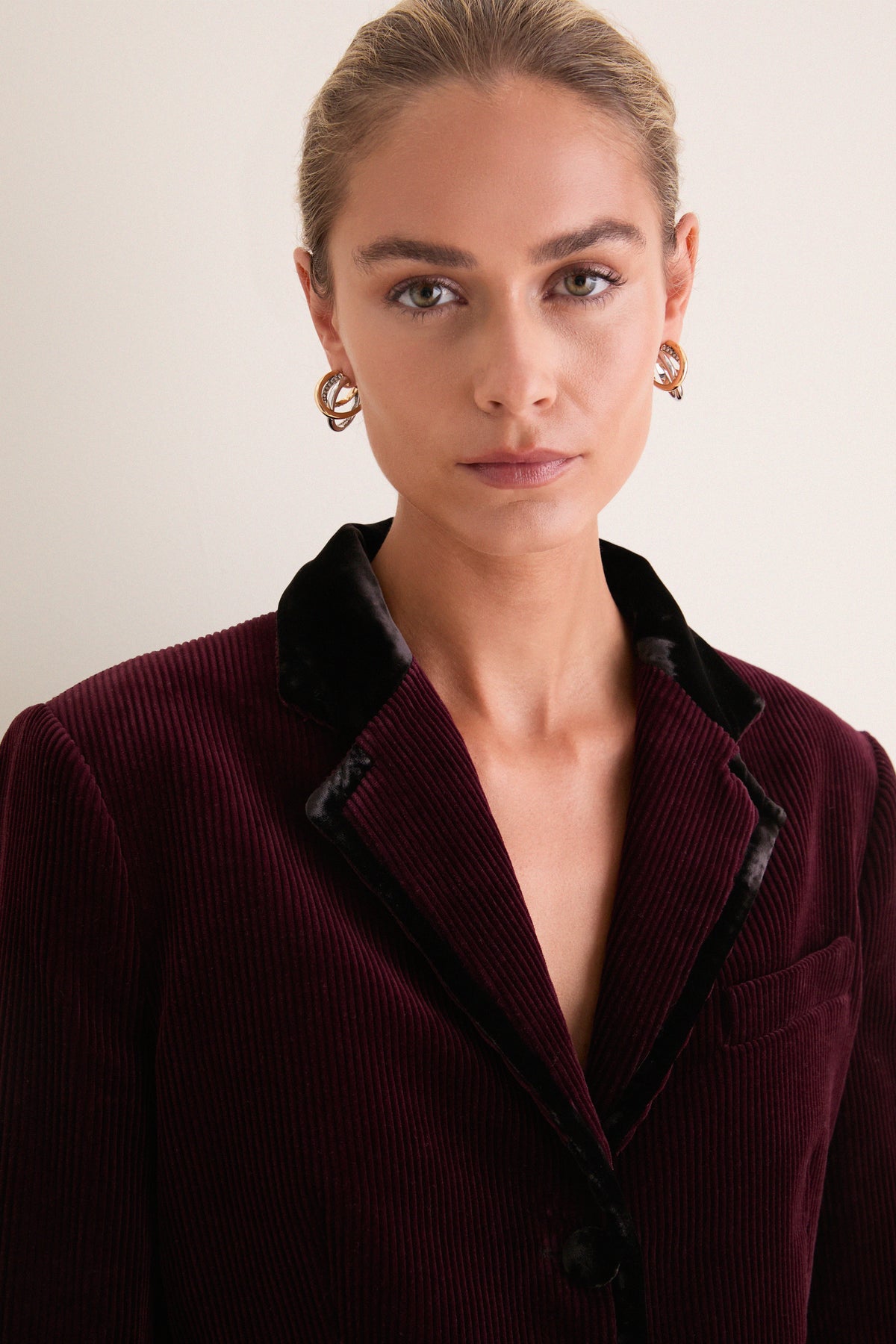Brown Victoria Cordeaux Blazer
