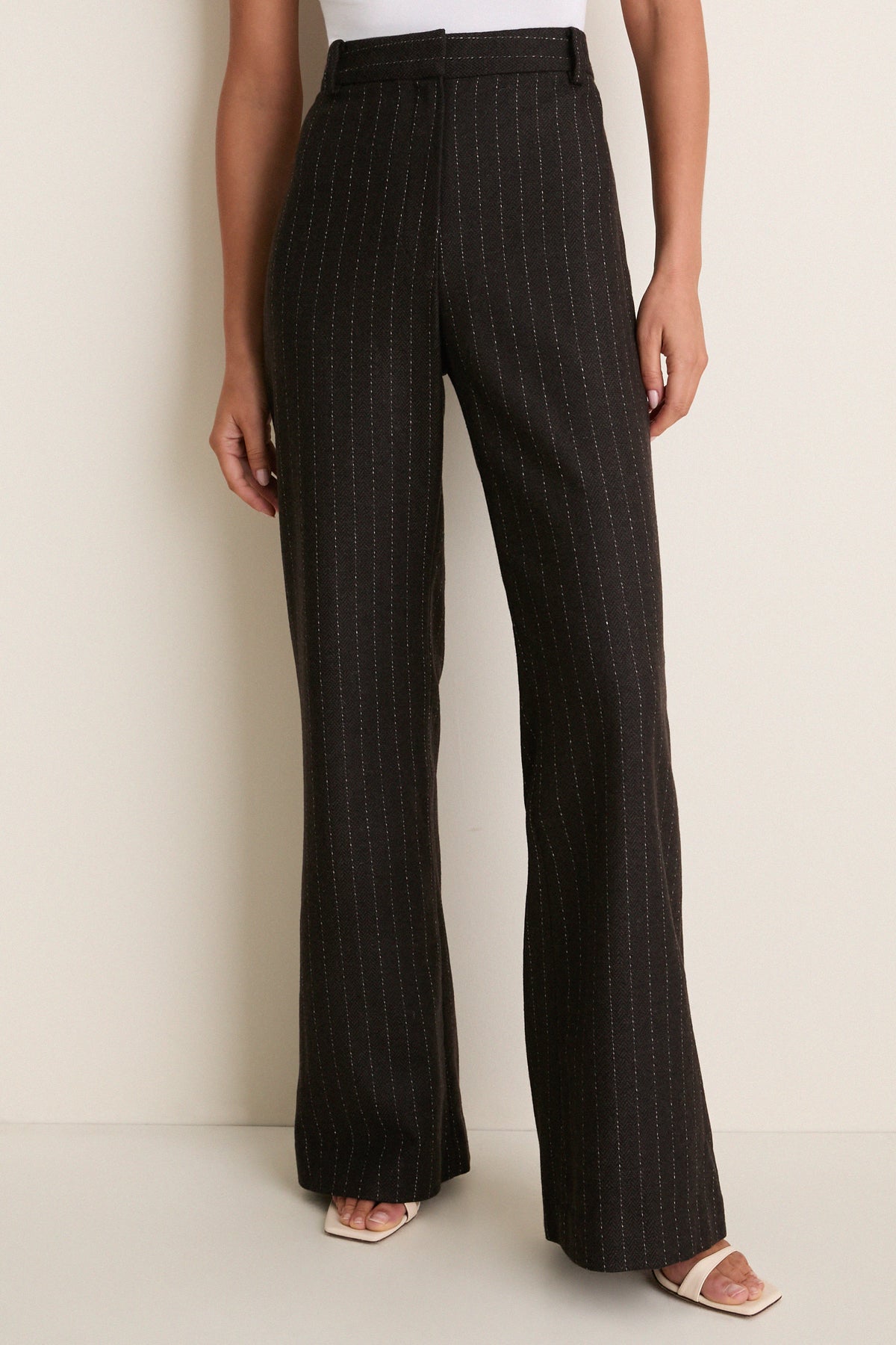 Brown Lexi Brun Pins Pants