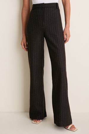 Brown Lexi Brun Pins Pants