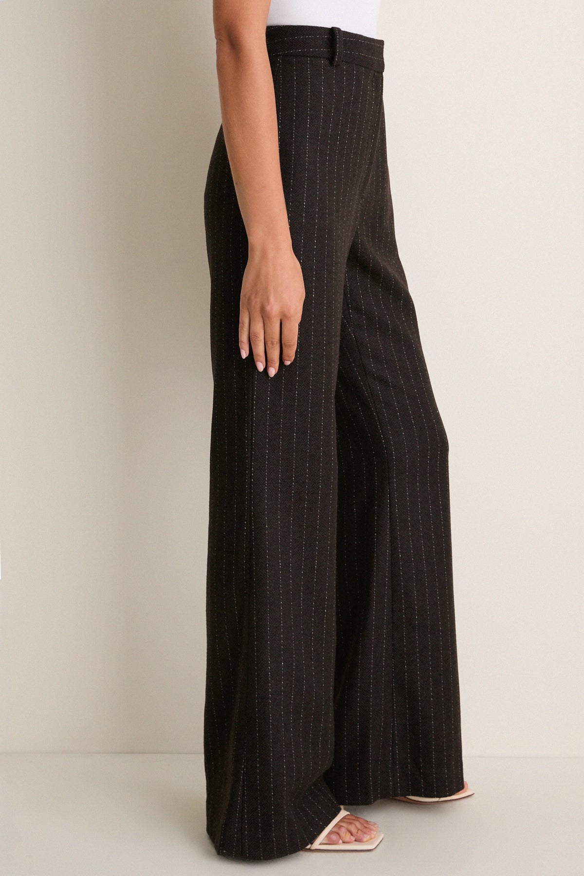 Brown Lexi Brun Pins Pants