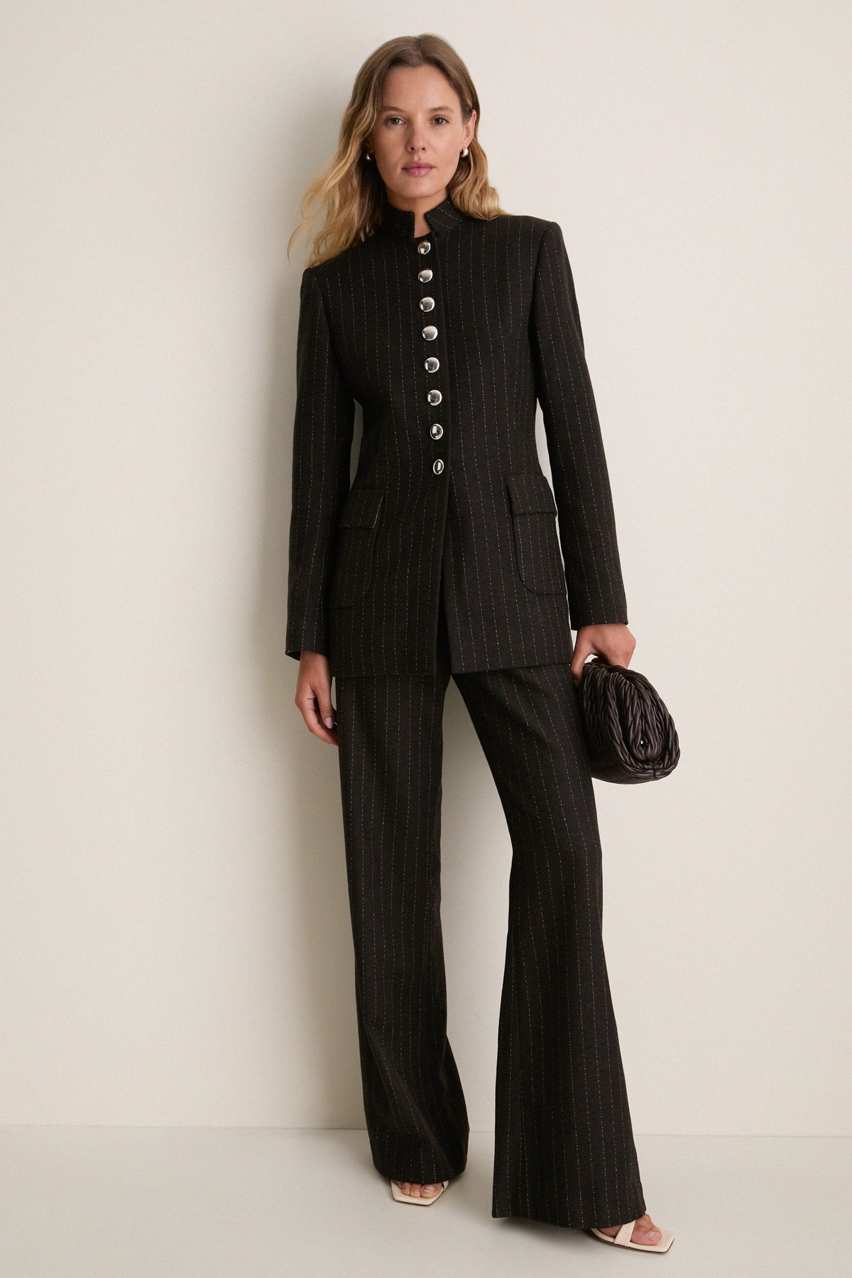 Brown Lexi Brun Pins Pants