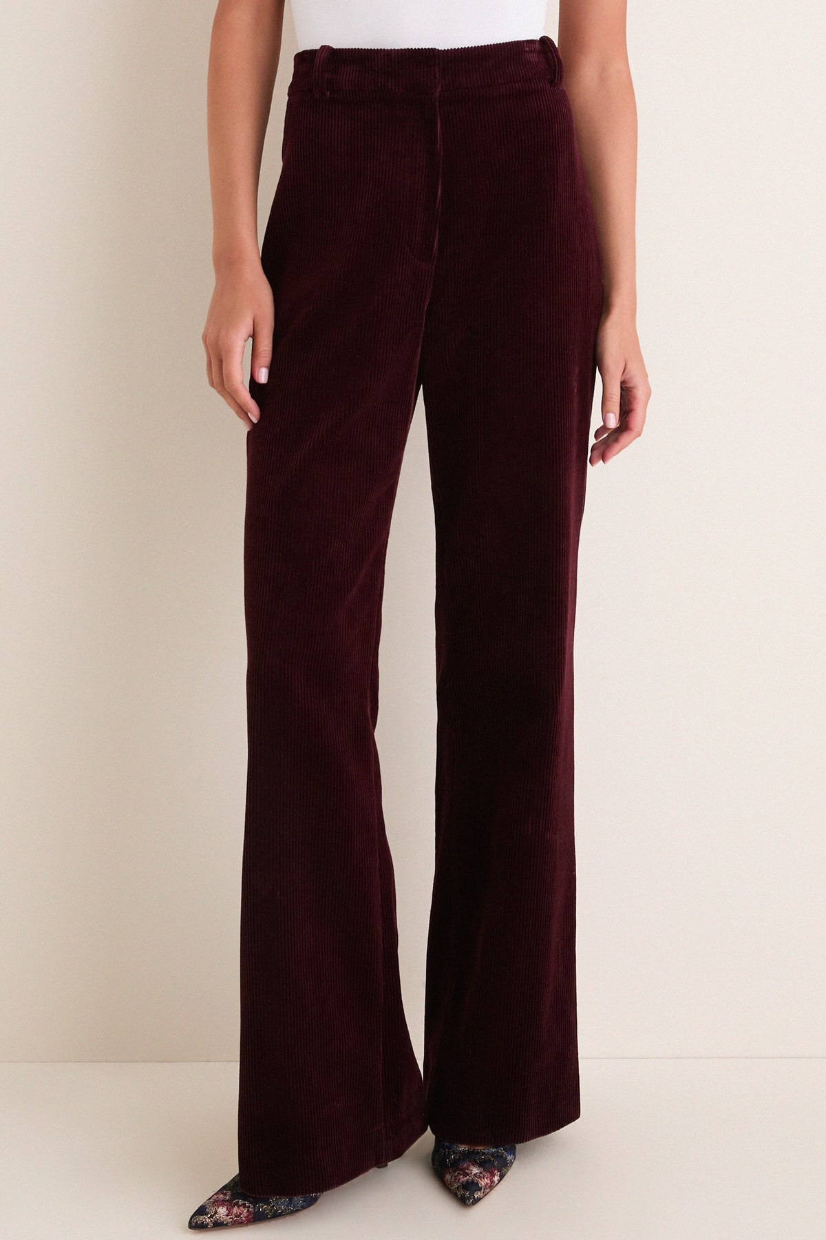 Brown Lexi Cordeaux Pants