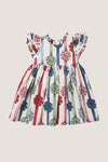 Present Bows Girls Double Ruffle Jennifer Dress