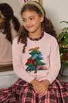 Velvet Bows Girls Constance Sweater