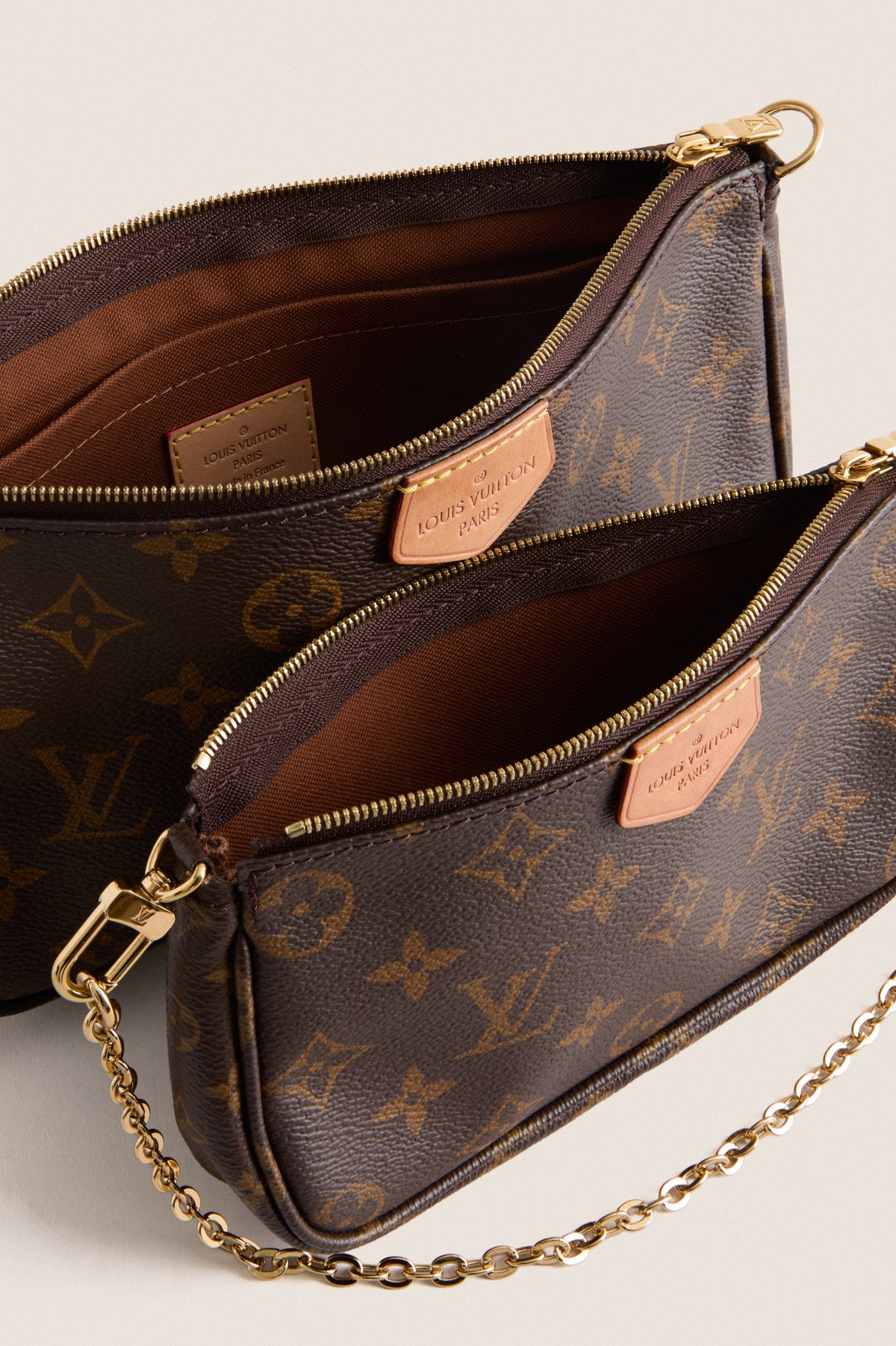 LOUIS VUITTON Brown Monogram Multi Pochette