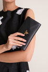 PRADA Black Saffiano Chain Shoulder Bag