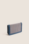 CHANEL Blue Multi Wallet On Chain