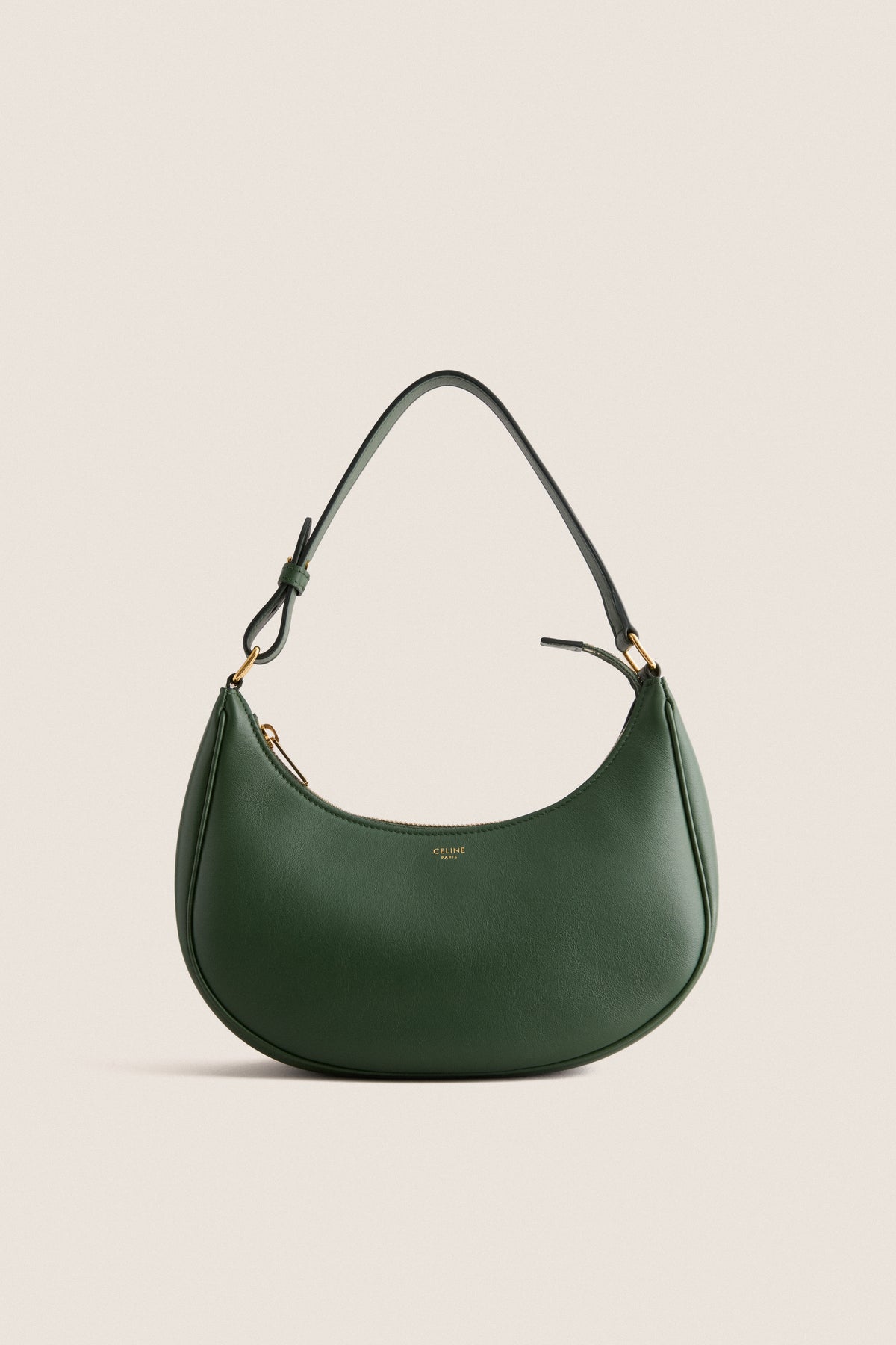 CELINE Green Ava Shoulder Bag