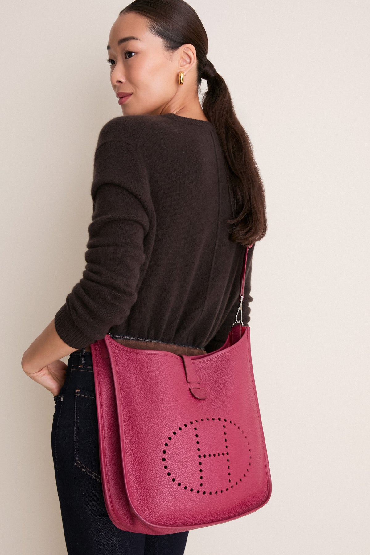 HERMES Evelyne Iii Pm Shoulder Bag