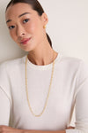 Paperclip Lariat Necklace