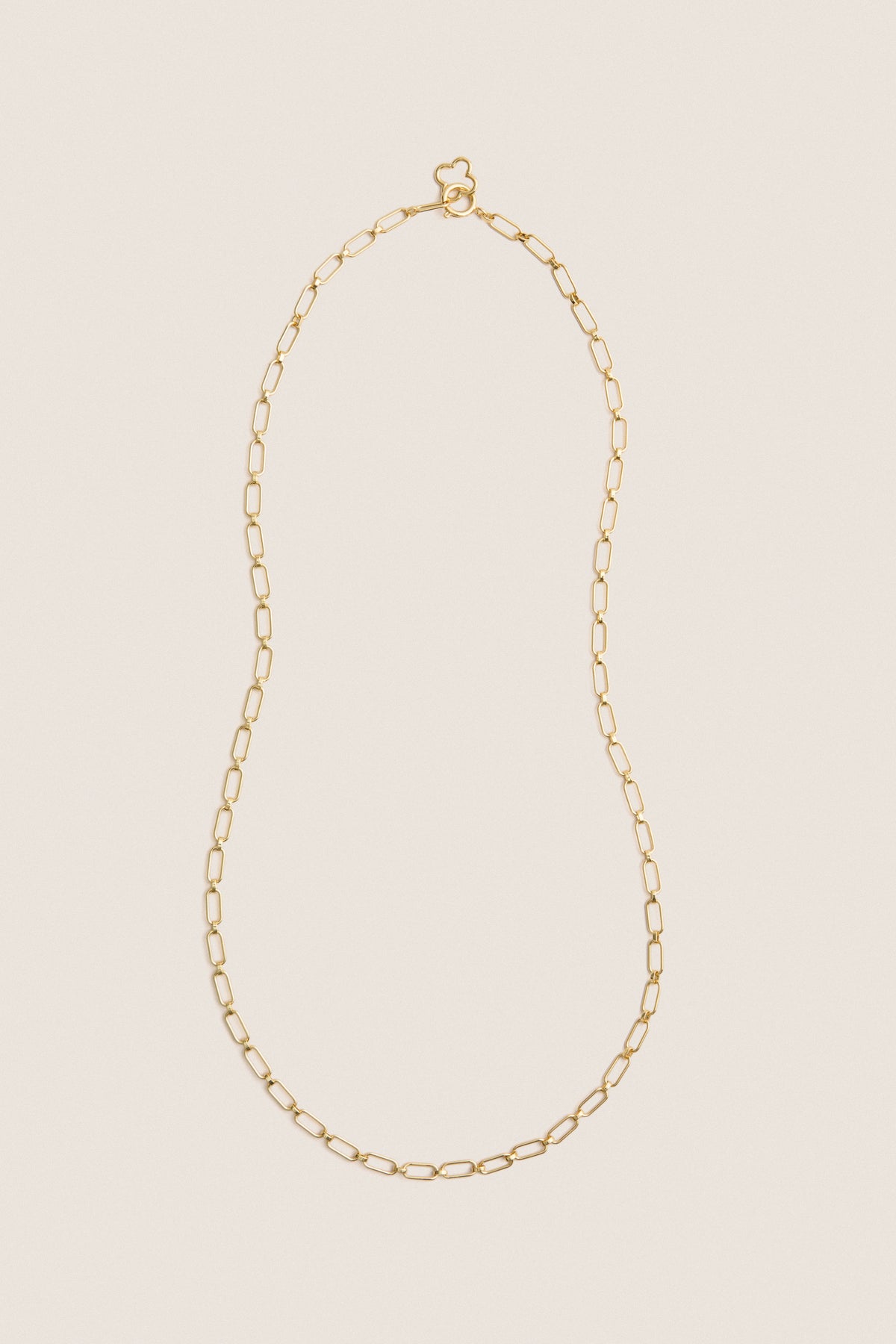 Paperclip Lariat Necklace