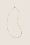 Paperclip Lariat Necklace