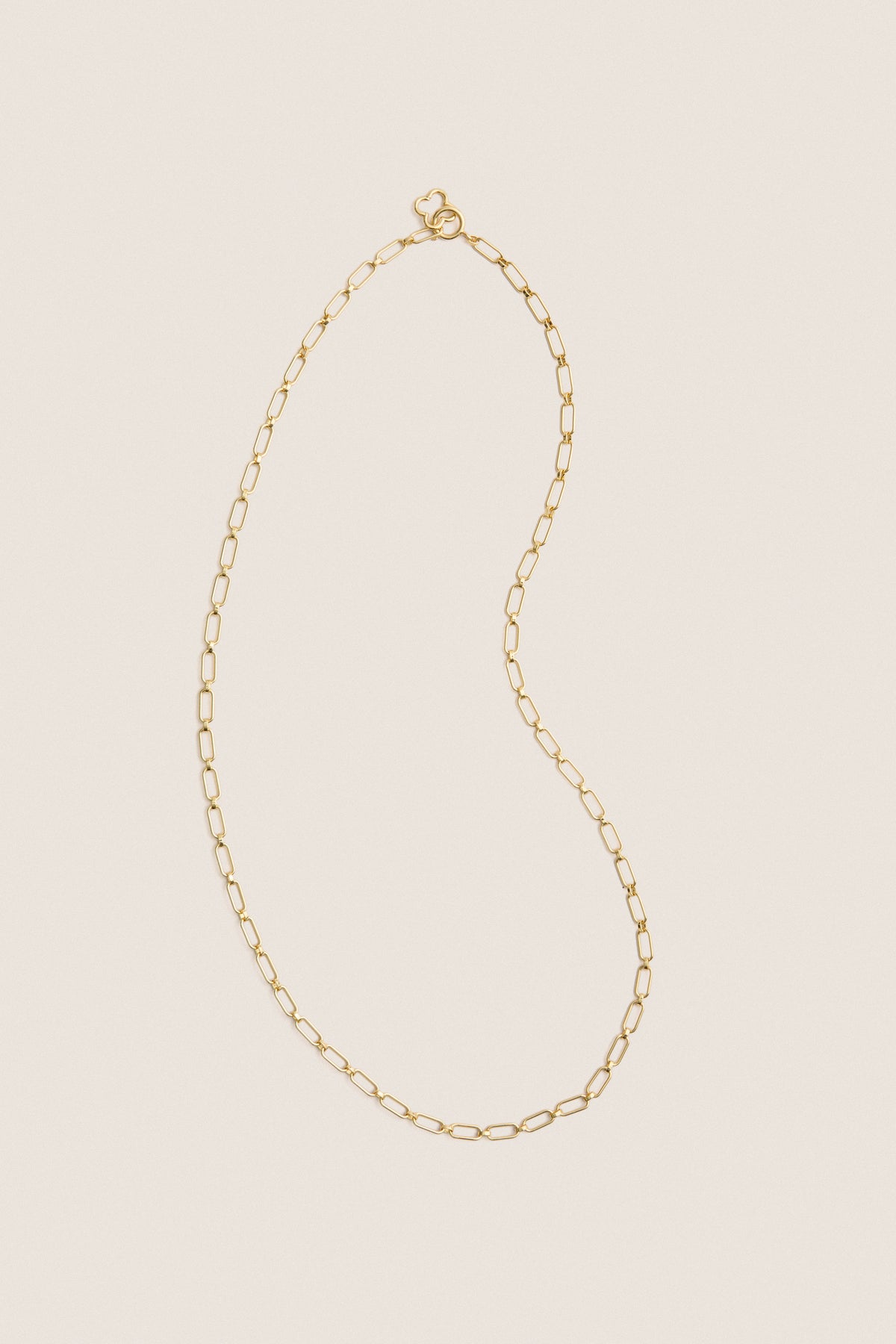 Paperclip Lariat Necklace