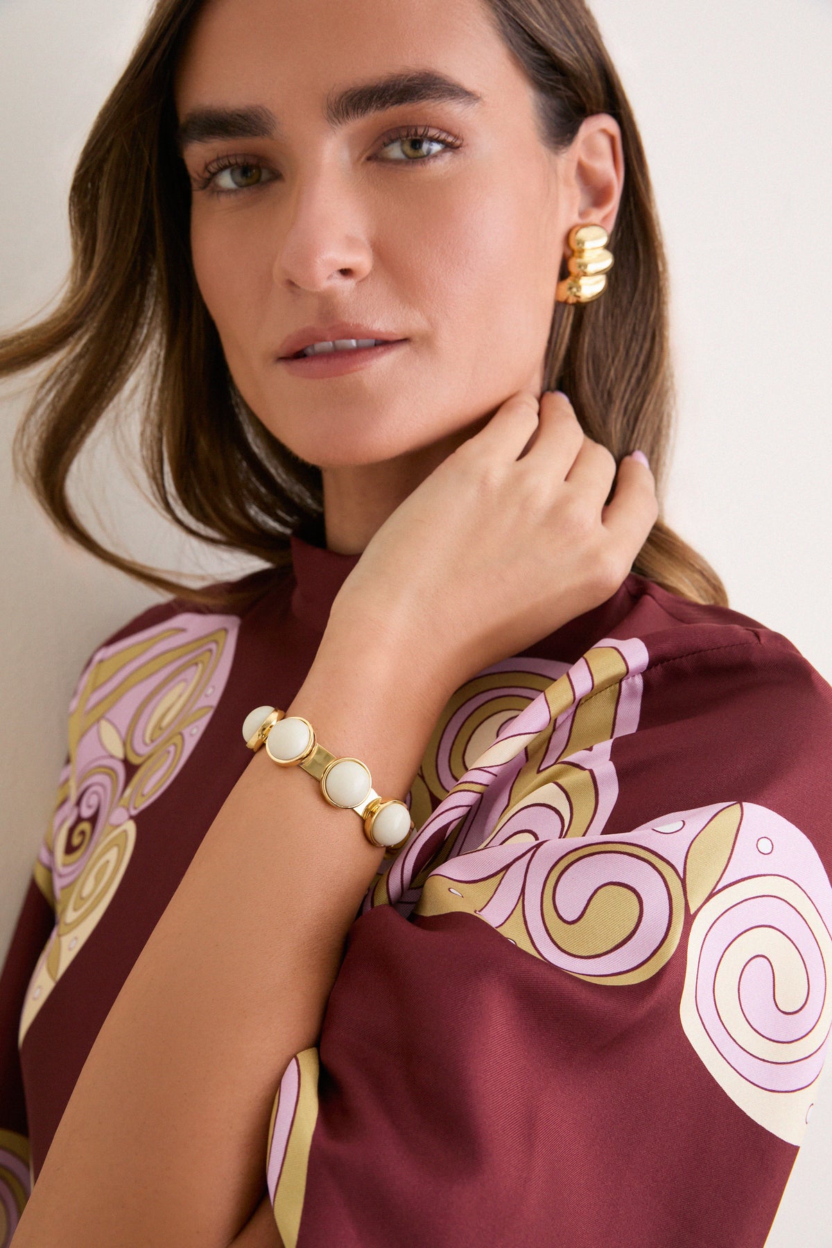 Ivory Genevive Cuff