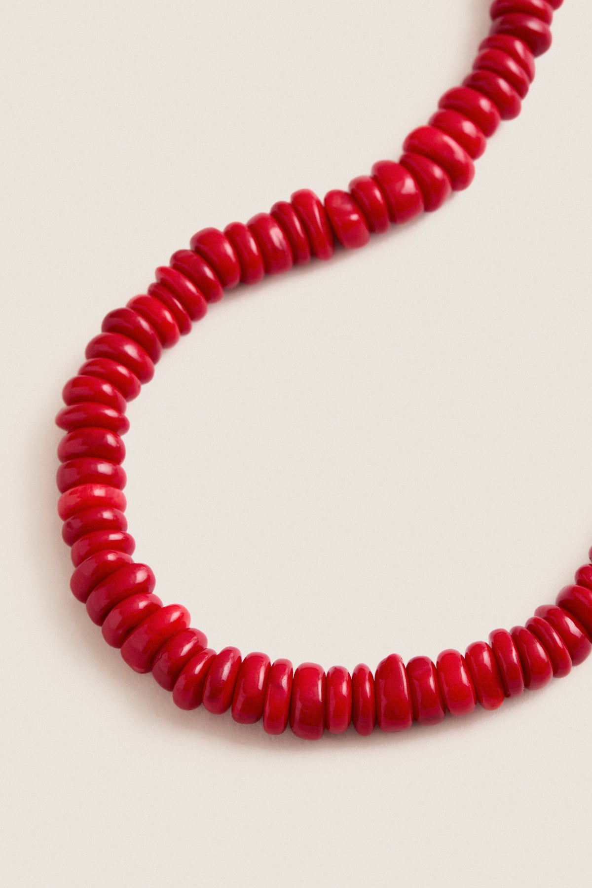Rugged Red Candy Necklace