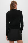 Black Memoria Pura Knitted Embellished Sweater