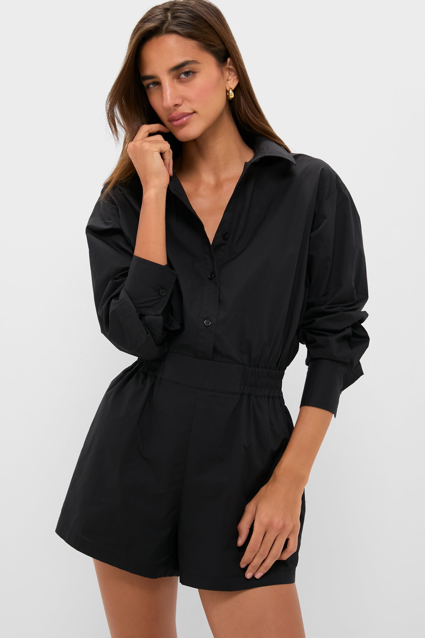 Black Hartwell Playsuit
