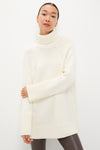 Ivory Louisa Turtleneck Sweater
