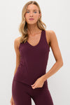Winetasting Compression Spandex Lena Tank