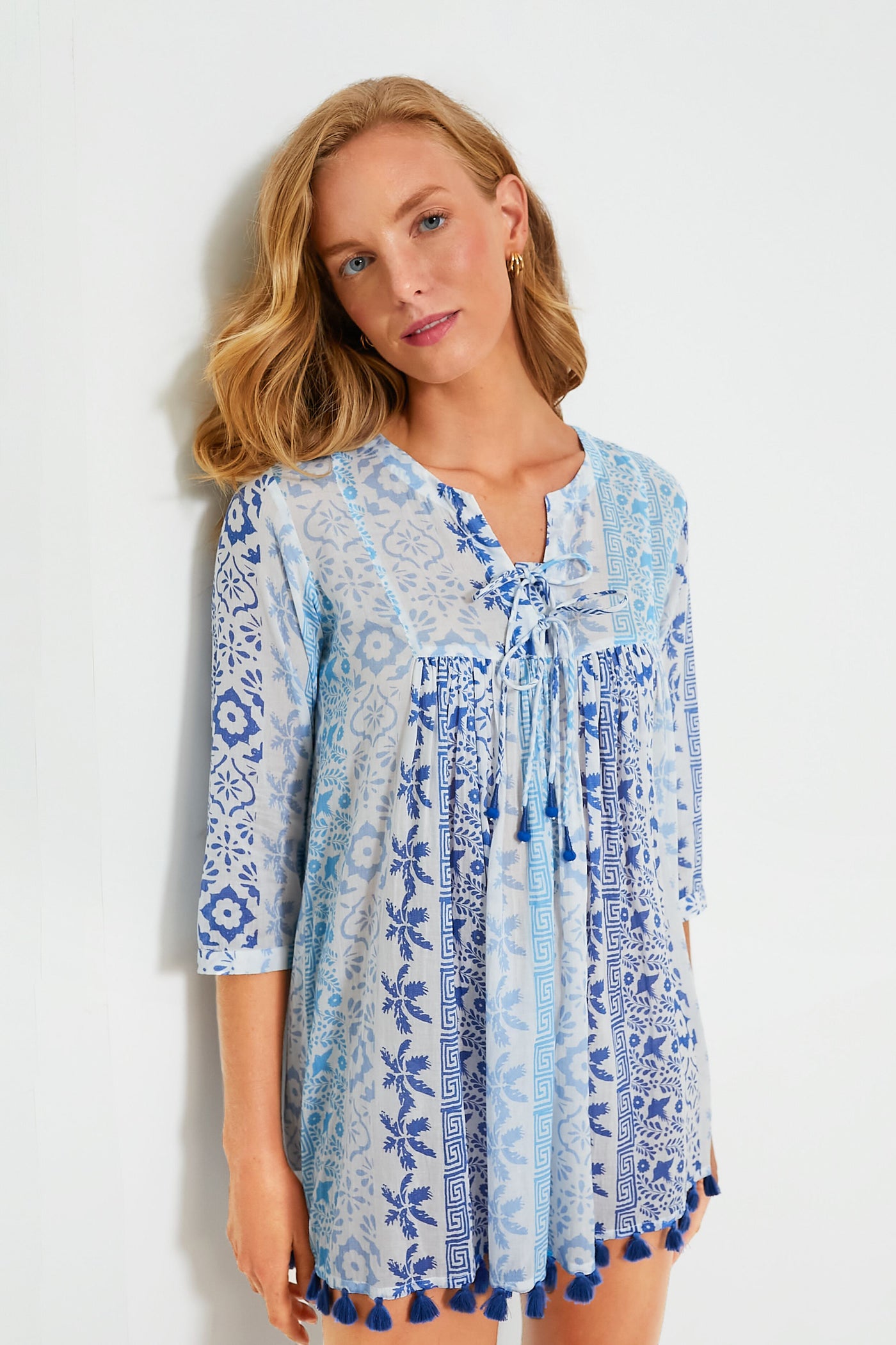 Blue Chichi Seychelles Short Tunic