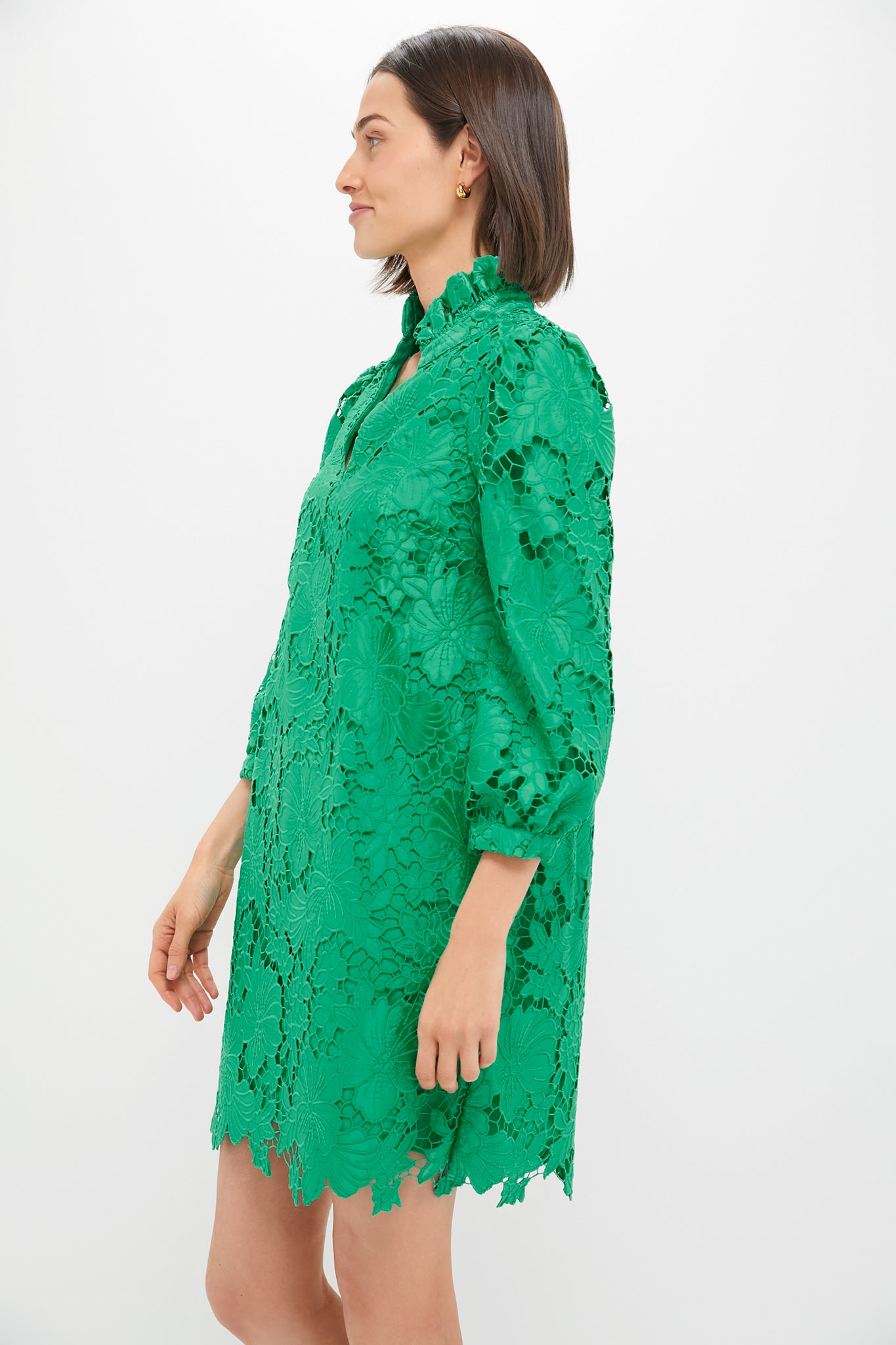 Kelly Green Lace Cath Dress | Pomander Place Kelly Green Lace Cath Dress | Pomander Place