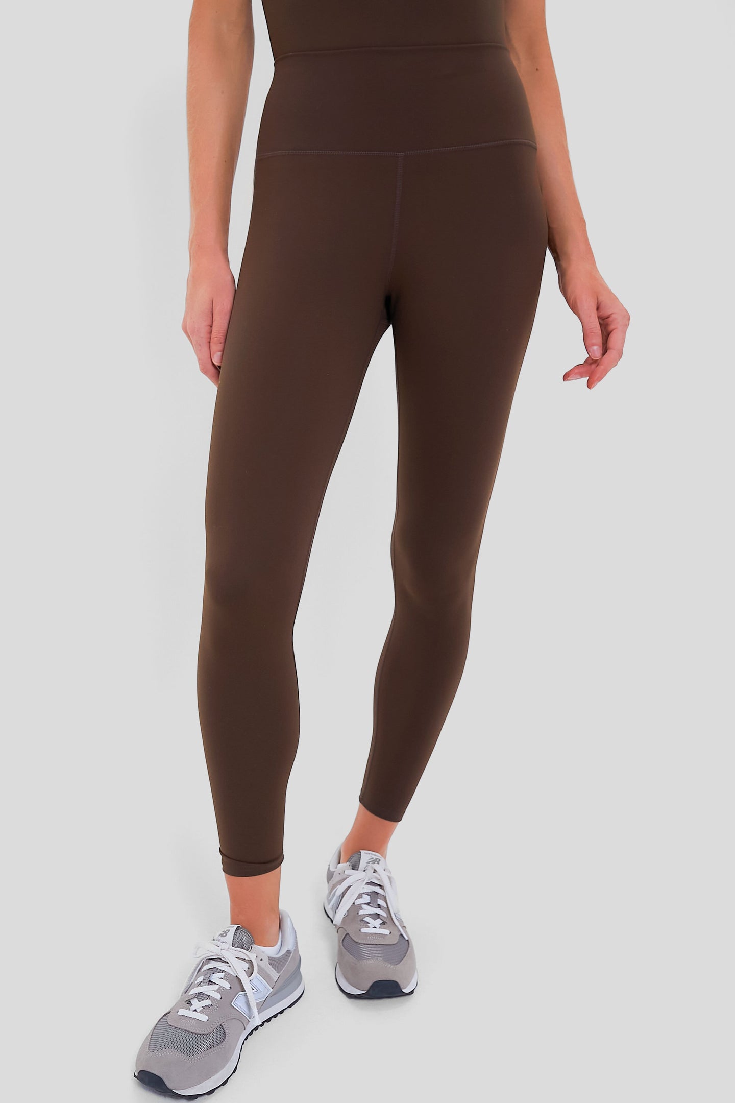 Lulu Lemon Lululemon High Waisted Compression Leggings Chocolate