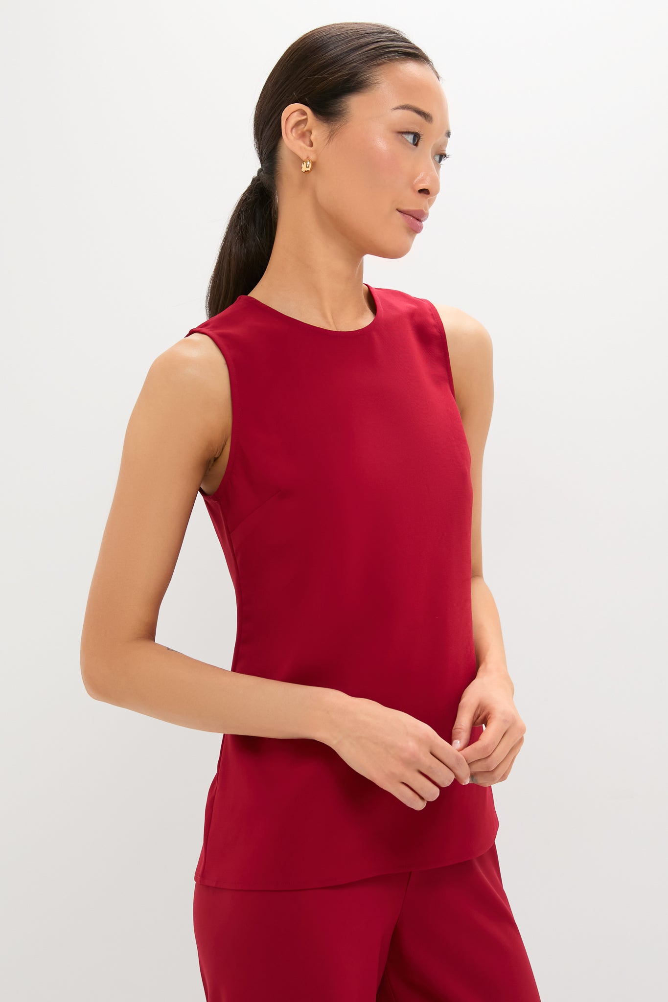 Pomegranate Bronte Top