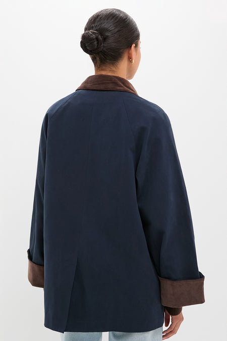 Navy Barn Jacket