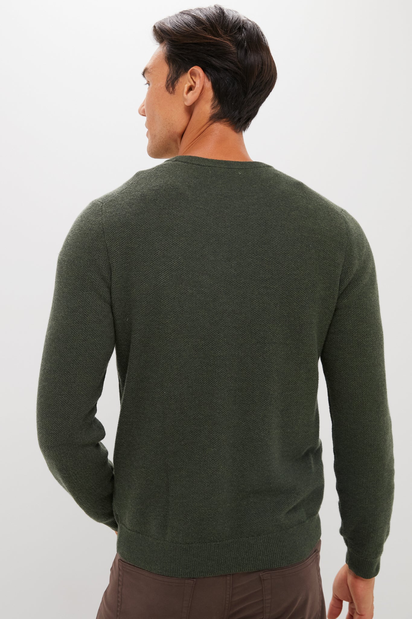 Barbour Green Sweater Tee