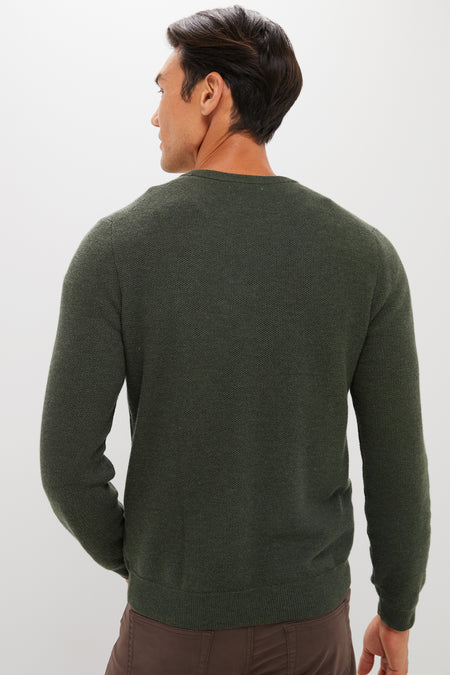 Barbour Green Sweater Tee