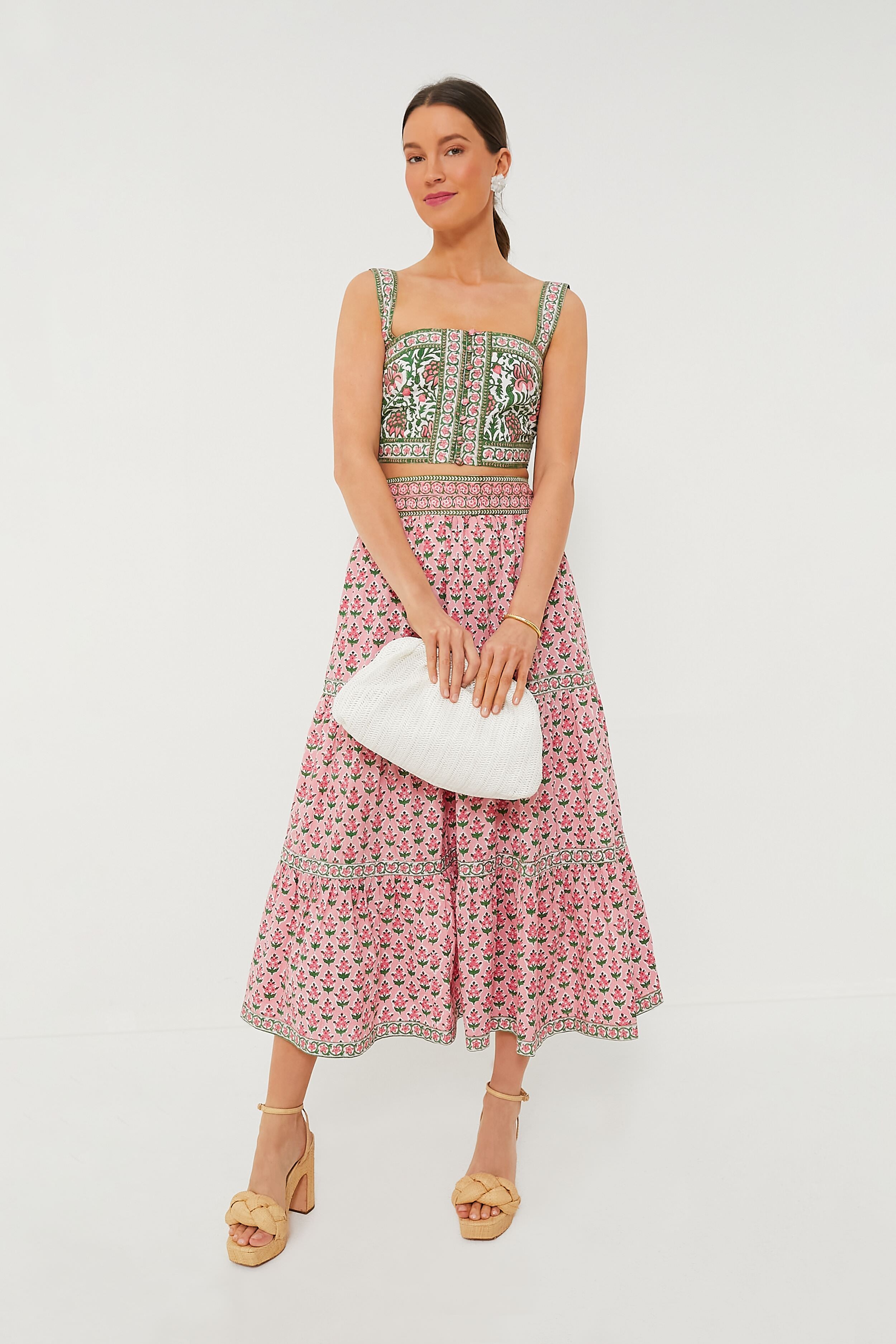 Rose Border Lucia Top