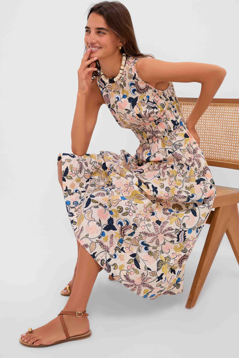 Magnolia Elenora Sleeveless Midi Dress