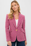 Pink Multi Herringbone Chamberlain Blazer