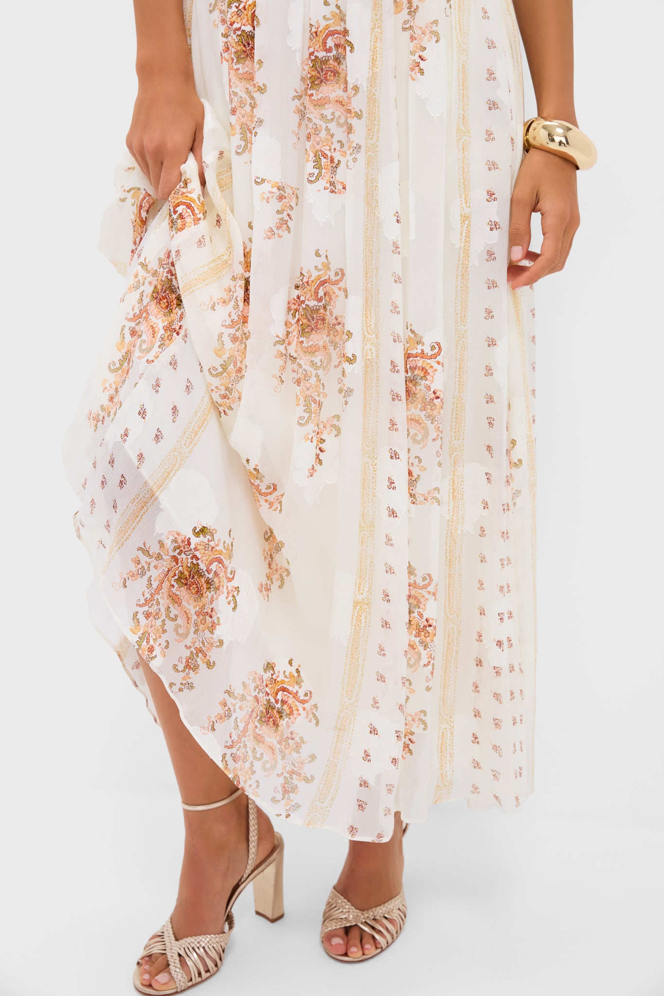 Alabaster Kasia Sleeveless Midi Dress