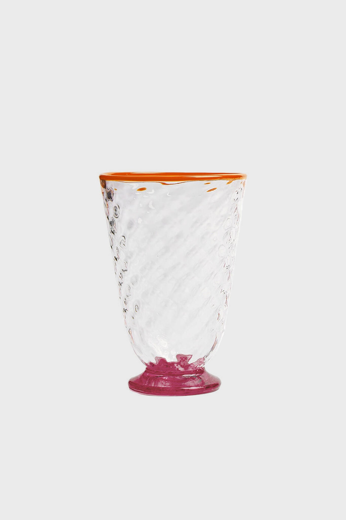 Pink Quilted Glasses Set of 2