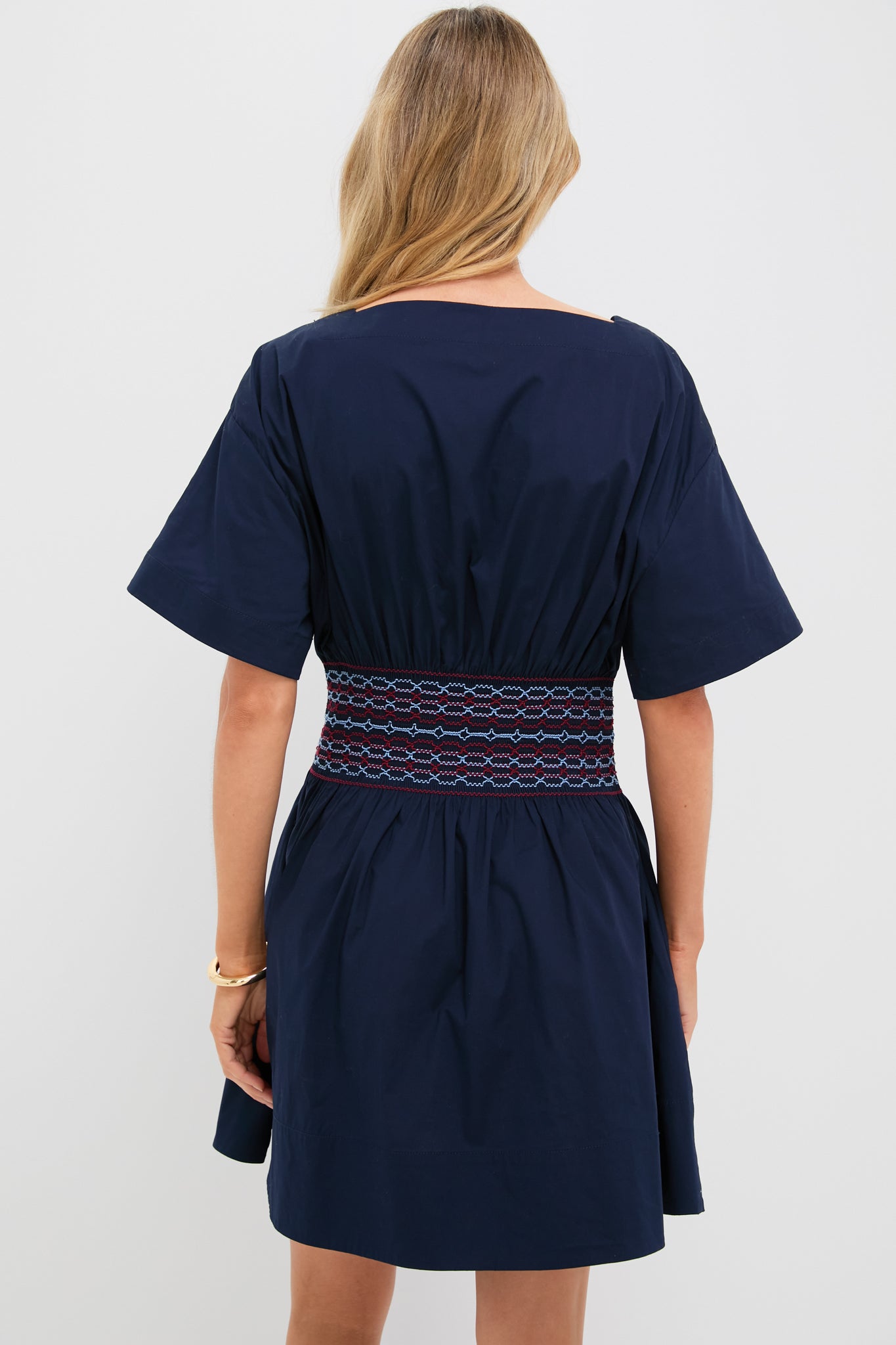 Navy Amy Mini Dress