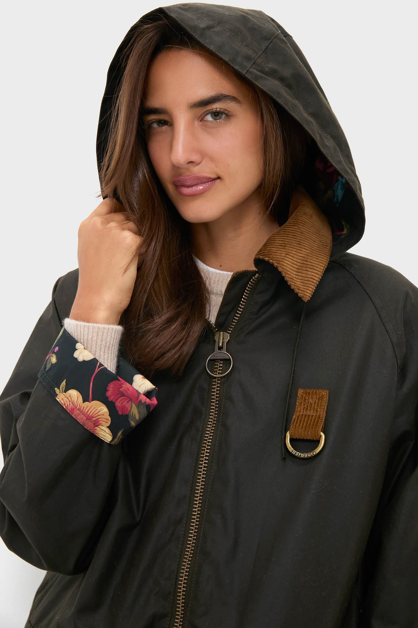 Olive Barbour x Tuckernuck Elodie Wax Jacket | Barbour x Tuckernuck