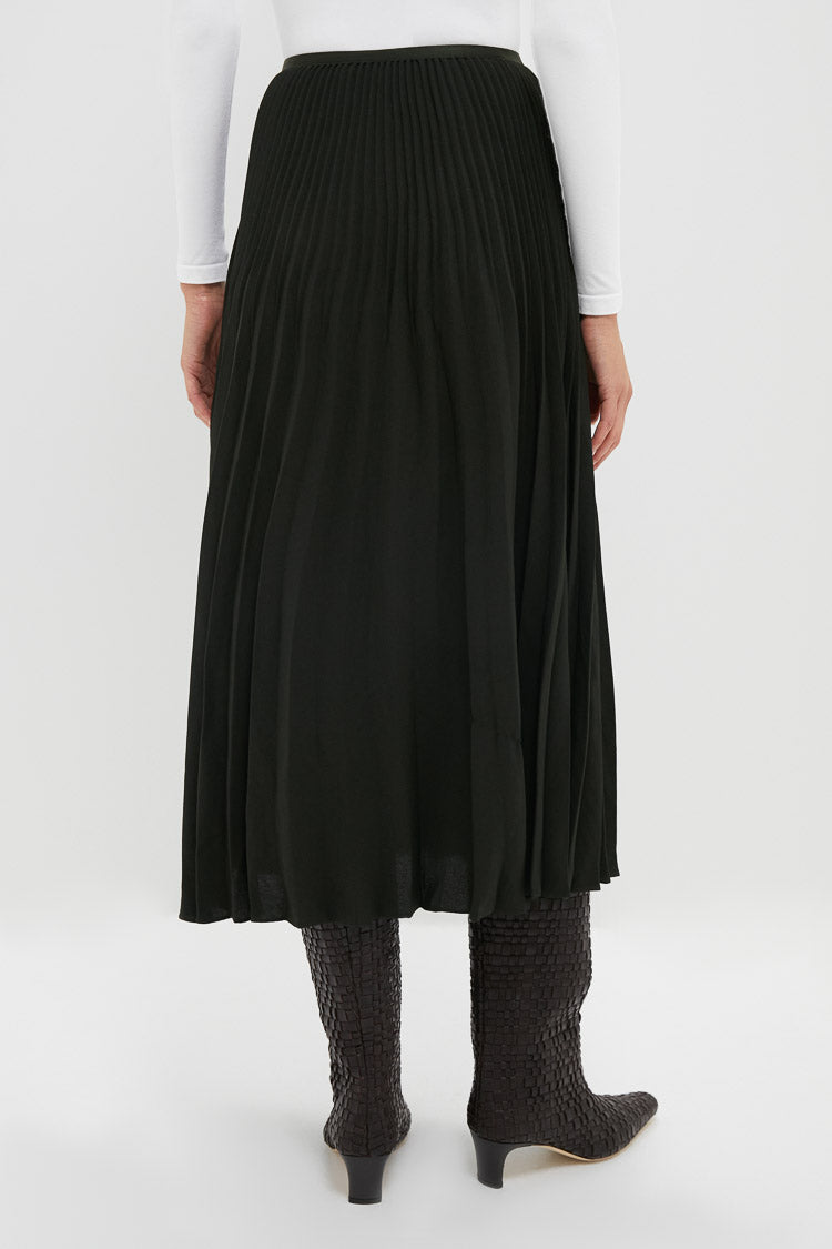 Forest Pleated Skirt