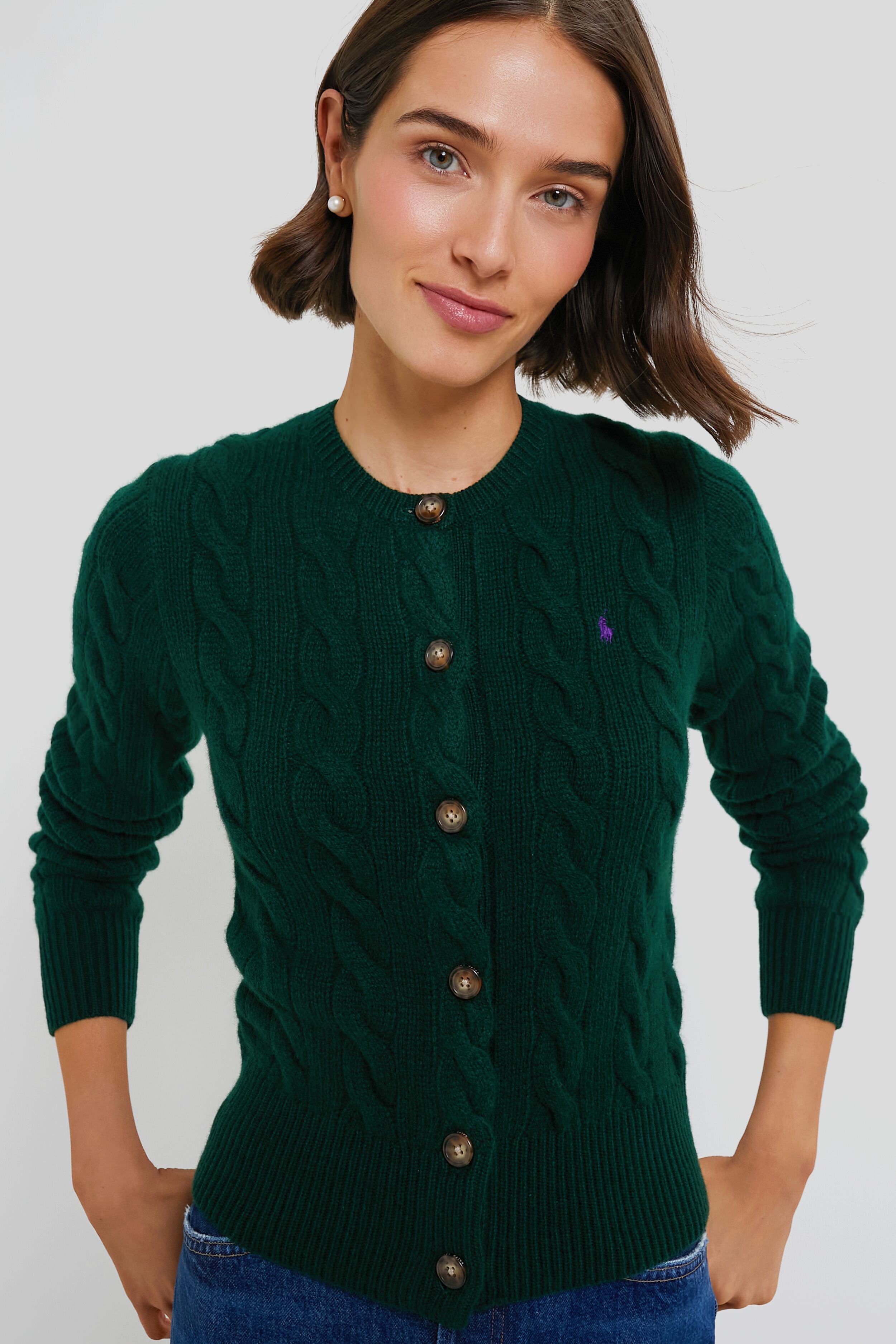 moss agate polo Moss Agate Long Sleeve Cardigan