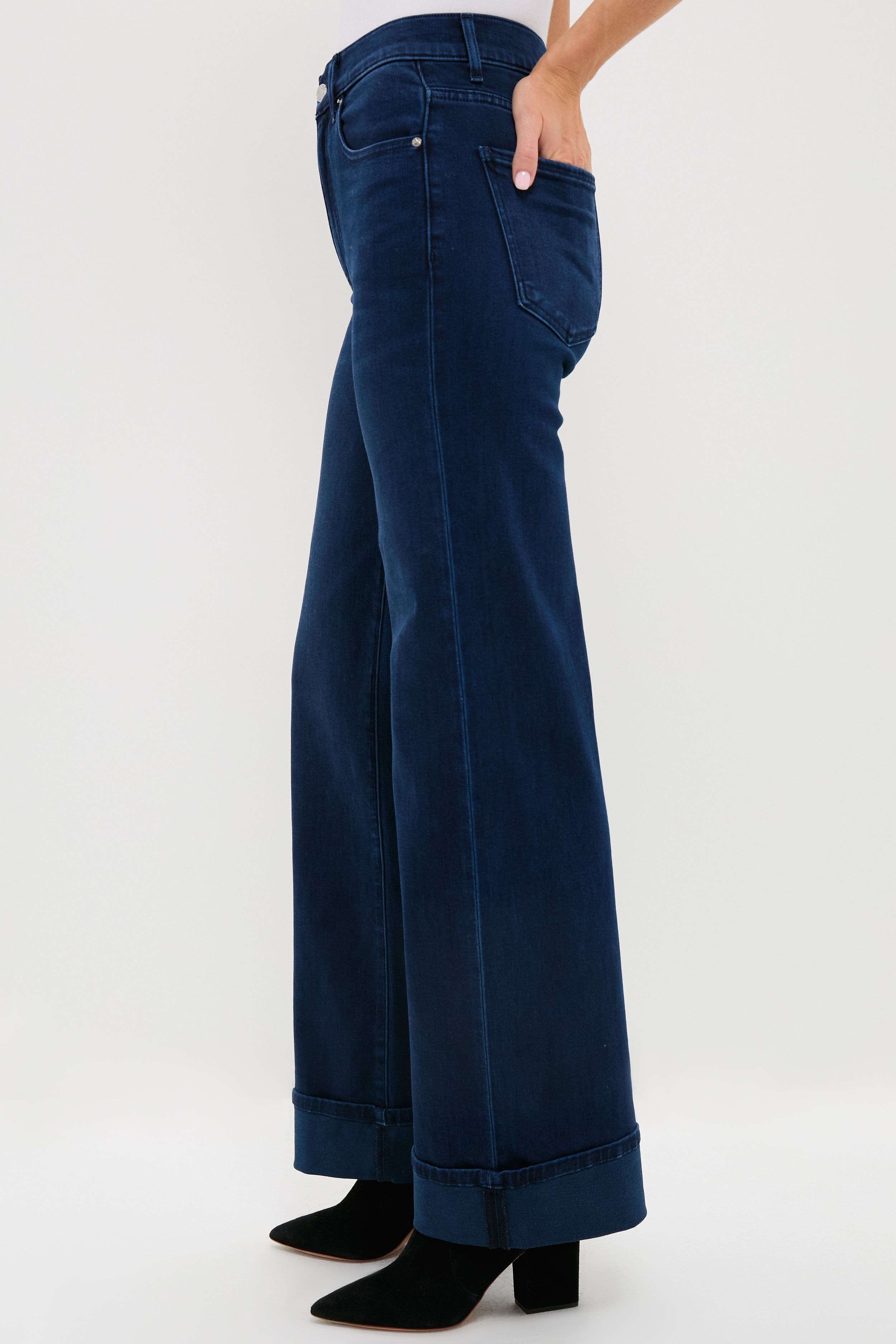 Mystic High Rise Column Jean with Cuff