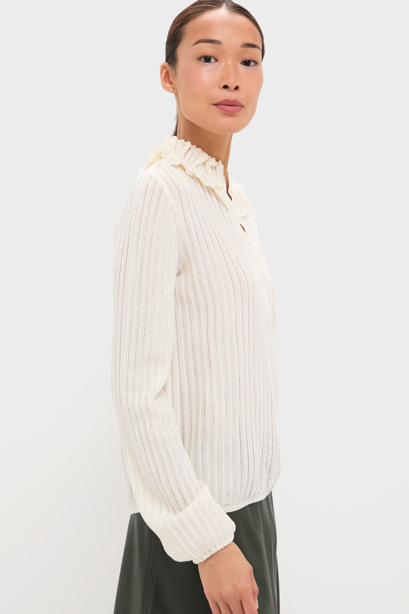 Natural Longchamp Top