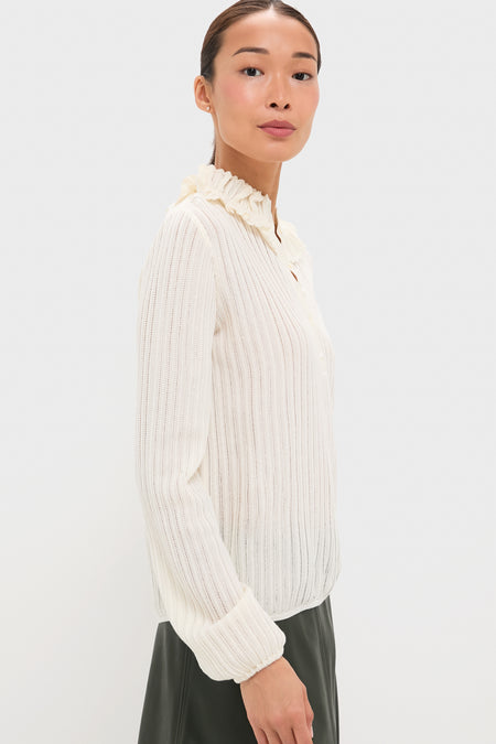 Natural Longchamp Top