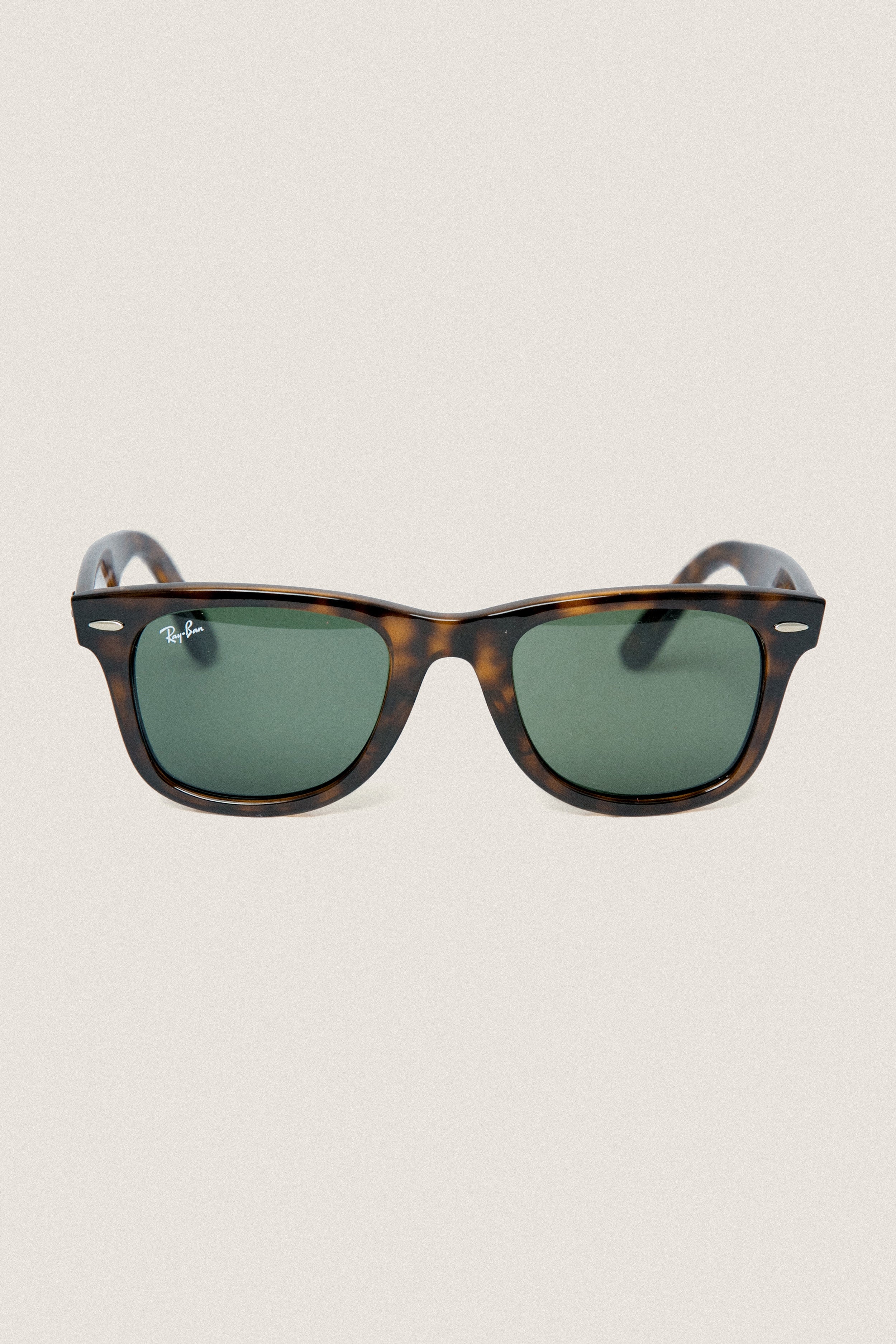 レイバンレイバン wayfarer tortoise crystal/green Ray Ban RB 2140-F 902 Wayfarer - Tortoise/Crystal Green by Ray Ban