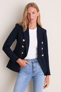 Navy Miller Dickey Jacket